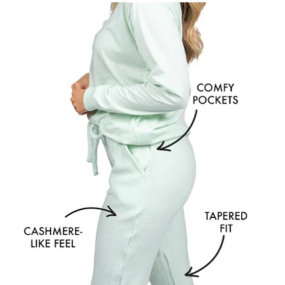 Soft Serve Cloud Cotton Jogger Sweatpants 2.0 Witches Brew Blue Purple Large NWT - Picture 6 of 6